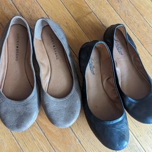 Lucky Brand Leather Flats